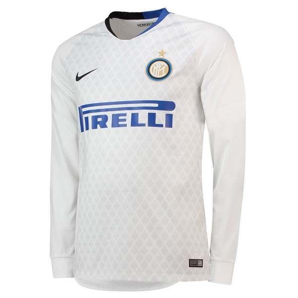 Camiseta Inter Milan Segunda equipación ML 2018-2019 Blanco